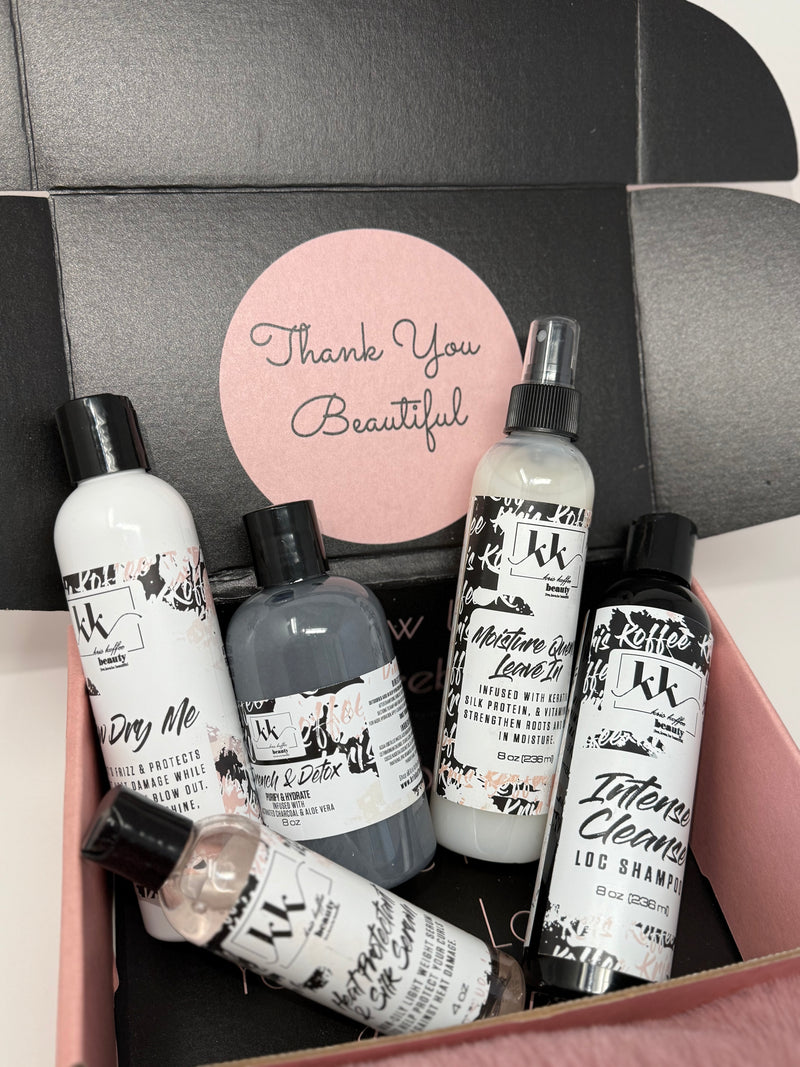 Naturally Straight Kit - Kris Koffee Beauty