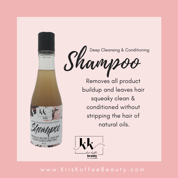 Deep Cleansing Shampoo - Kris Koffee Beauty